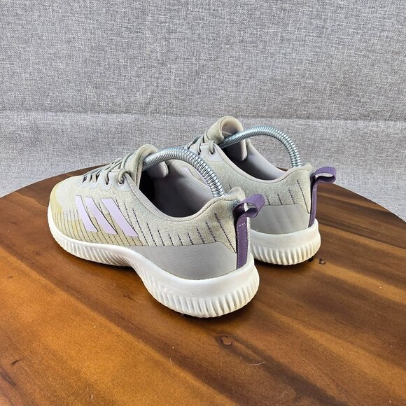 Adidas Womens Cloudfoam Pure Running Shoes Sneakers Purple/Gray 7.5 EVM 004001 - Picture 8 of 14